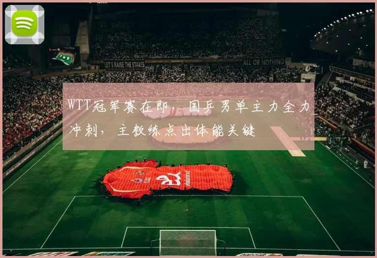 WTT冠军赛在即,国乒男单主力全力冲刺,主教练点出体能关键